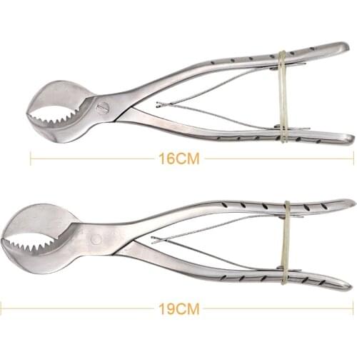 Stainless Steel Dental Pliers Gypsum Plaster Scissors Nippers Cutter Cutting With Serrated Blade Dentist Lab Equipment