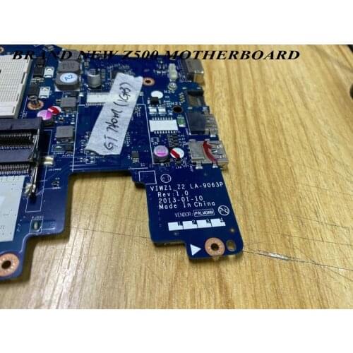 AVAILABLE. BRAND NEW LAPTOP MAINBOARD FOR LENOVO Z400 NOTEBOOK MOTHERBOARD, gt 740 2gb, VIWZ1_Z2 LA-9063P REV : 1.0