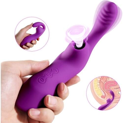 Vagina Sucking Vibrator 10 Speeds Vibrating Sucker Oral Sex Suction Clitoris Stimulator Erotic Sex Toy for Women Rechargeable