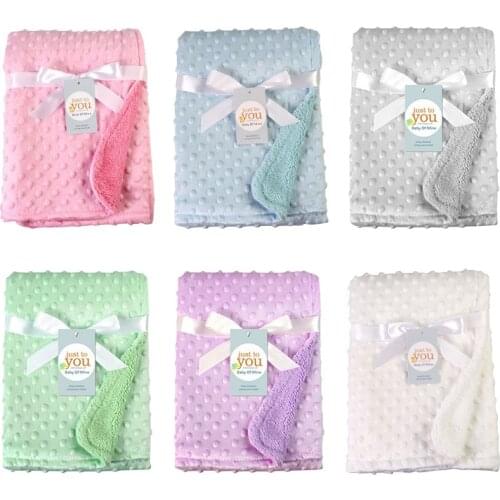 WEIXINBUY Baby Cotton Blankets