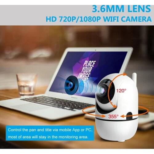 WiFi Baby Monitor With Camera 1080P HD Video Baby Sleeping Nanny Cam Two Way Audio Night Vision Home Security Babyphone Camera