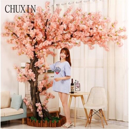 10pcs Multi-style artificial flower Cherry blossom branch Home ceiling rattan hotel project landscaping Wedding DIY arch decor