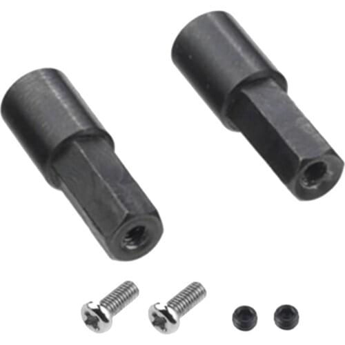 2PCS RC Car Upgrade Metal Wheel Axle Shaft Fit for WPL D12 C14 C24 for MN D90 D91 MS for JJRC Q61 Q62 RC Parts Repalce