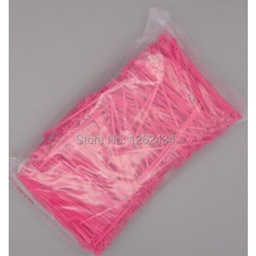 3*100 colorful cable tie Nylon cable ties three