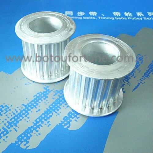 36 teeth mxl aluminium pulley 6mm width 6pcs a pack