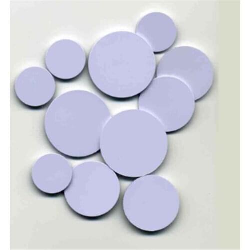 500pcs Customized Low Price 13.56MHz Fudan M1 20mm RFID PVC Coin Tag Card