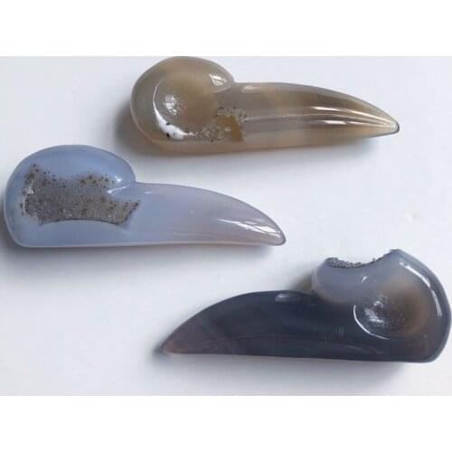 Agate geode Crow head natural stone mineral crystals healing gemstones feng shui home decor