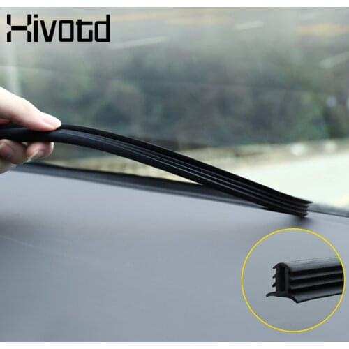 Hivotd For Haval F7 F7X 2018 2019 2020 Car Sound Insulation Strip Central control Rubber Sealing Strip Auto Interior Accessories