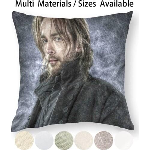 Ichabod Pillow Case Throw Pillow Cover Cotton Linen Flax Ichabod Icabod Crane Tom Mison Sleepy Hollow Ledbytheunknown Creative