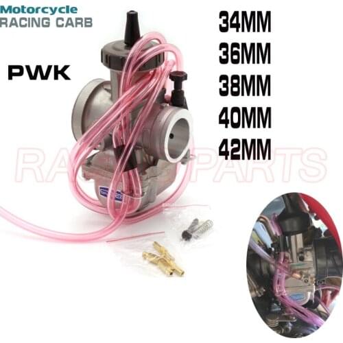 PWK Carburetor Motorcycle Carburetor 34 36 38 40 42 mm Racing Carb For Dirt Bike Motorcross Moped scooter Cub ATV Quad UTV Kart