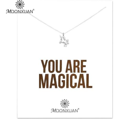Unicorn Choker Statement Necklace Jewelry Kolye Colar Chain Women Collares Collier Collar Ketting Bijoux Femme Chocker Feminino