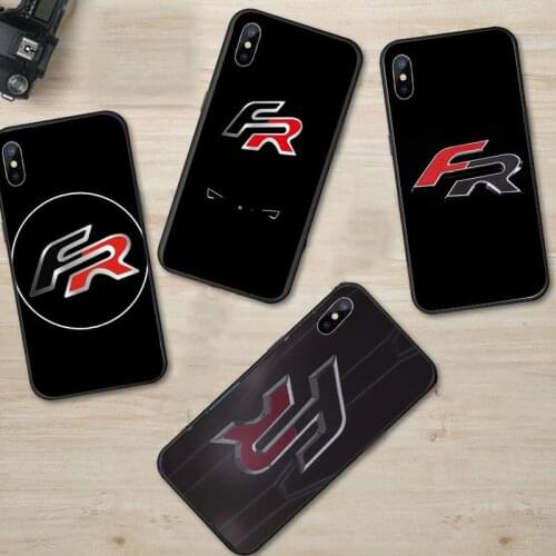 Hot Car Seat Logo FR GTR luxury carcasa Phone Case for iPhone 11 12 pro XS MAX 8 7 6 6S Plus X 5S SE 2020 XR