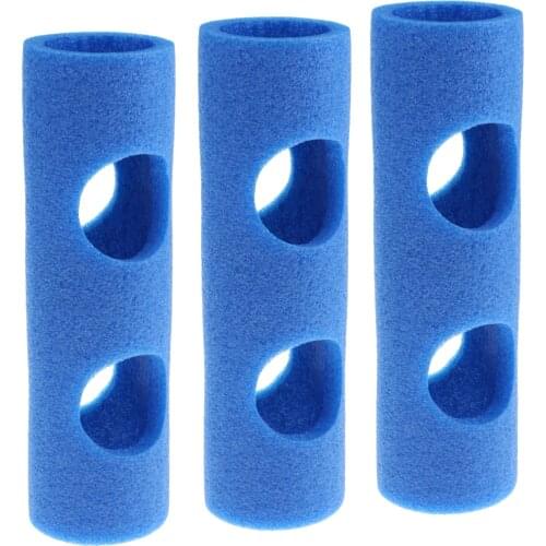 3pcs/set Deluxe Swimming Pool Noodle Connector with 2 Cross Holes, Connection Joint for Water Toy Chair DIY Building Assemble