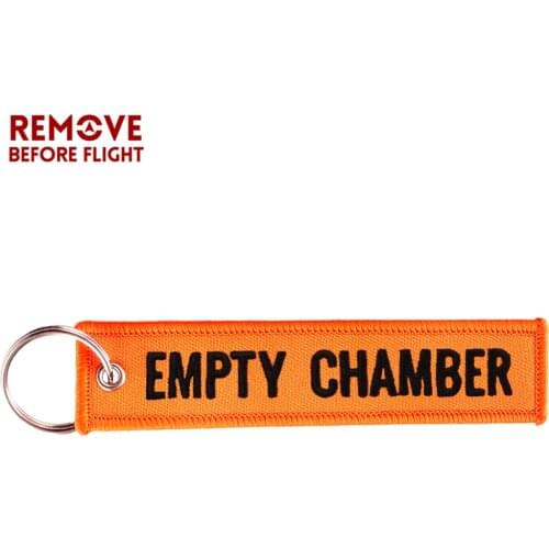 1 PC Orange Car Keychain Empty Chamber Fashion Key Holder for Cars and Motorcycles Key Fobs Embroidery Keychains Jewelry