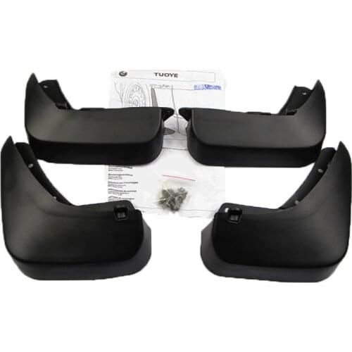 4pcs Premium Auto Front&Rear Heavy Duty Molded Flares Splash Mud Flaps Guards Fenders For Audi Q3 2009-2015