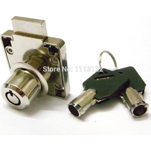 7 Pins Desk Drawer Lock with Tubular key Tubular Furniture Lock 7 Pins Furniture Drawer Lock 1 PC