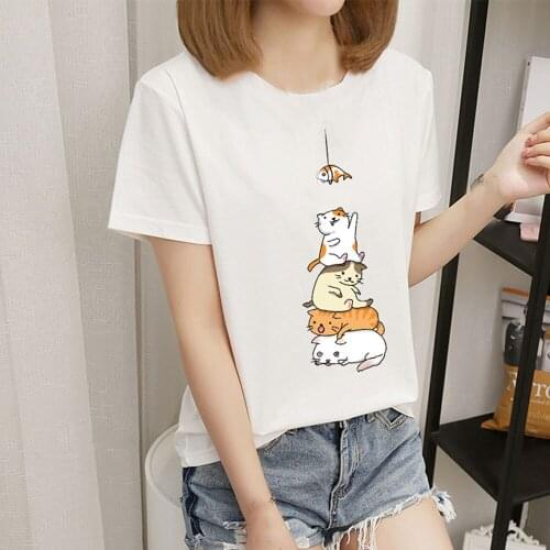 ASTER FURIN Womens Summer T-shirts