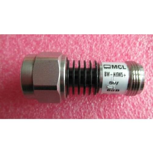 Used BW-N6W5+ MINI DC-18GHz 6dB N RF RF microwave coaxial fixed attenuator