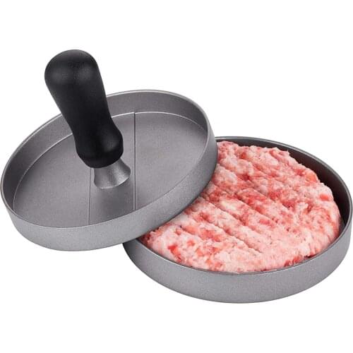 BalleenShiny Manual Burger Meat Press Non-stick Coating Meatloaf Rice Ball Mold Suitable For Beef And Vegetable Burger Barbecue