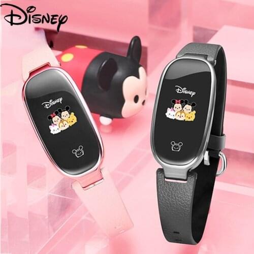 Disney Mickey Mouse Watch Womens Multifunctional Fashion Sports Electronic Watch Waterproof Bracelet Simple