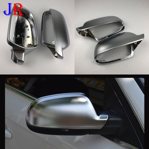 For Audi A4 B8.5 A3 8V S3 RS3 A5 B8 B9 B7 B6 C7 A8 D4 A6 C8 A8 D5 Q5 Silver Matt Chrome 2005-2020 Replace Super Texture
