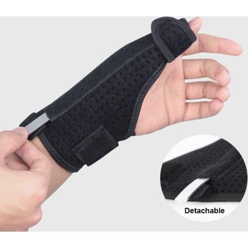 Breathable Adjustable Wrist Support Carpal Tunnel Thumb Hand Guard Protector Outdoor Arthritis Band Belt Wrist Brace Safety