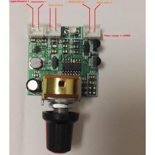 Capacitor Spot Welder Time Control Board Super Capacitor Spot Welder Time Control Board with Self-boosting Power Supply