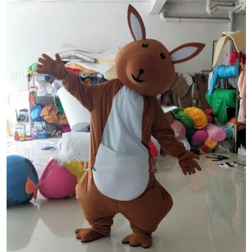 Kangaroo Mascot Costume Suits Cosplay Party Game Animal Fancy Dress Outfits Advertising Promotion Carnival Halloween Xmas Adults