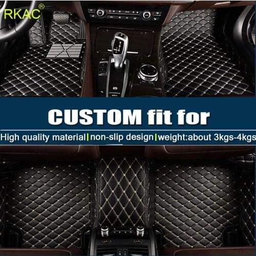 Custom fit car floor mats made for Kia Soul Shuma Grand Carnival Sedona Opirus car styling high quality luxury durable carpe
