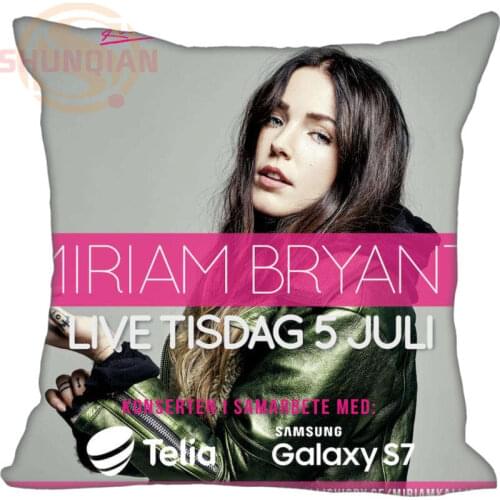 New Arrival Miriam Bryant #158 Pillowcase Wedding Decorative Pillow Case Customize Gift For Pillow CoverW&17212