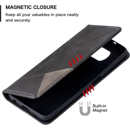 New Style Xiomi Mi Poco X3 Case Magnetic Leather Slim Case na For Xiaomi Poco X3 X 3 NFC Mi PocoX3 Flip Stand Business Phone Cov