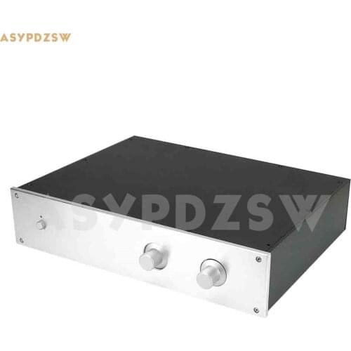 WA19 SILVER Aluminum enclosure Preamplifier chassis Power amplifier case/box size 312*425*90