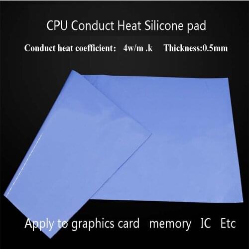 Wozniak Thermal Silica Film Thermal Conduct Heat Silicone Film 405mm x 205mm Radiating Can Cut Any Size Cooling Pad 0.5mm