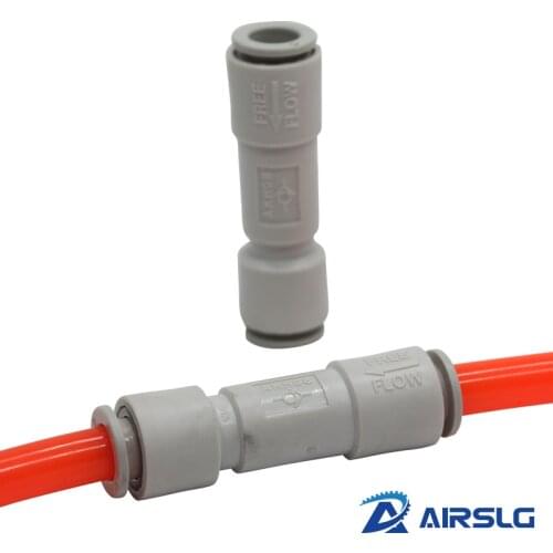 SMC type Bushing type check valve type connector series AKH04-00 AKH06-00 AKH08-00 AKH10-00 AKH12-00 Single phase vent valve
