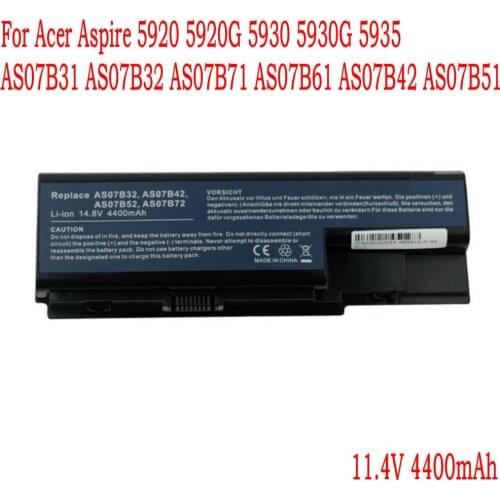High Quality AS07B32 Laptop battery For Acer Aspire VN7-571 VN7-571G VN7-591 VN7-591G VN7-791G KT.0030G.001