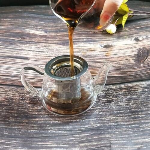 1PC Reusable Stainless Steel Tea Strainer Mesh Infuser Basket Loose Tea Leaf Infusers Herb Filter for Mug Teapot Teaware