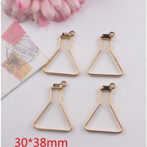 5pcs/lot DIY frame metal frame hollow shape glue blank