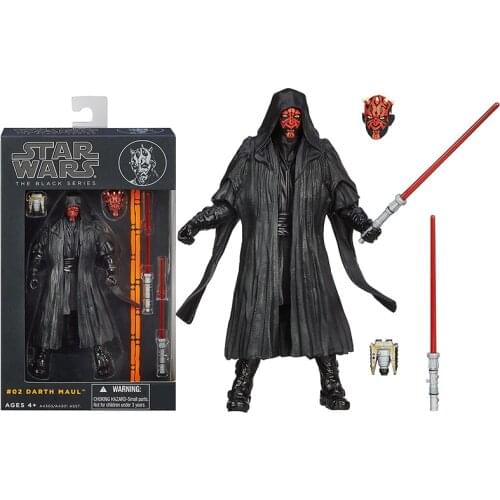 Star Wars 6-inch Figure The Black Series Boba Fett Stormtrooper Sandtrooper Darth Maul Darth Vader Kylo Ren Action Figures Toys