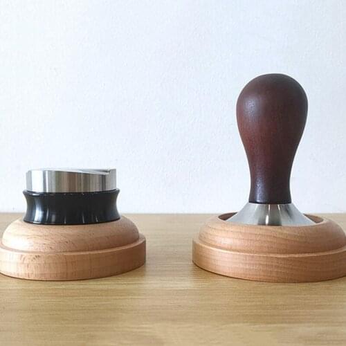 Coffee Cloth Powder Holder Coffee Powder Hammer Base Grinding Pad Powder Press Seat Powder Hammer Bracket