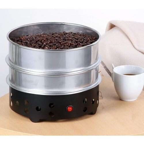 100-240V Coffee Bean Roasting Cooler Small Household 600g Coffee Roasting Radiator Coffee Bean Cooling Plate Coffee Accessories