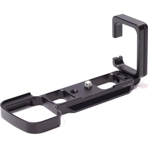 L-bracket Specific Aluminum Quick Release Plate for Sony A6300 ILCE6300 Camera Body