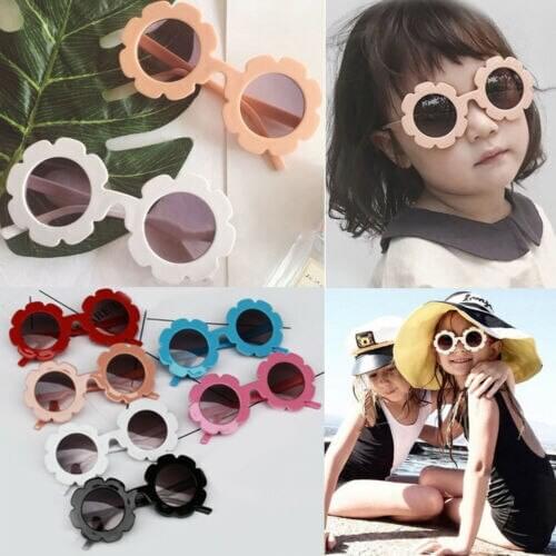 Summer Flower Pot Kids Beach Accessories Children Toddlers Girls Eyes Accessories