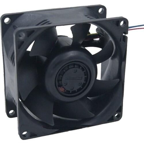 Nidec 8038 80*80*38MM 1.6A H80E12BUA7-07T11 12V 4 line server chassis cooling fan