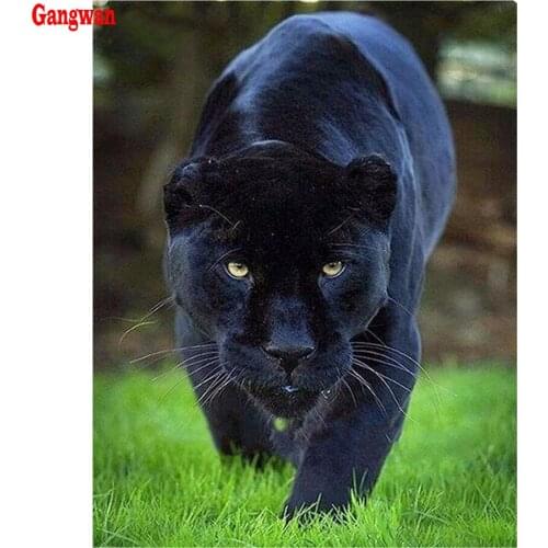 NEW Diamond Embroidery 5D DIY Diamond Painting Black Panther icons Diamond Painting Cross Stitch kits Rhinestone Mosaic decor