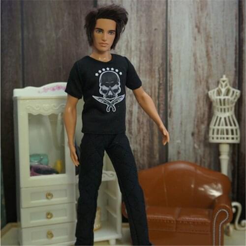 Prince Ken Doll CLothing Fashion Casual Wear Handmade Clothes Outfit For 30CM Prince Doll Accessories Toys Ken Prince Clothes