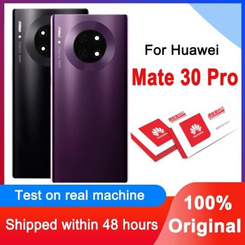 Original Back Housing Replacement For Huawei Mate 30 Pro Back Cover Battery With Adhesive Sticker For Mate30 Pro Rear Cover