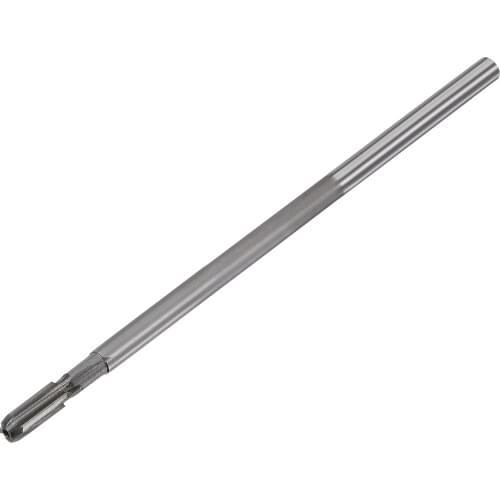 Uxcell Chucking Reamer High Speed Steel Carbide Tip Length Lathe Machine Reamer Straight Flutes Milling Tool