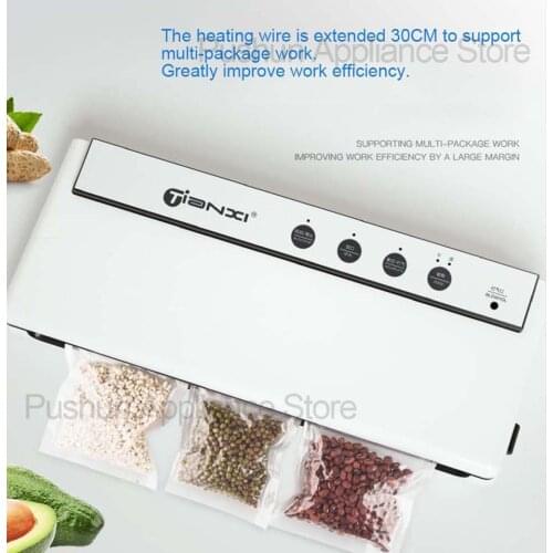 Commercial Household Food Vacuum Sealer Packaging Machine Dry wet bag Film Sealer 220V Vaccum Packer use for food saver storage