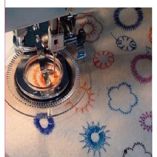 Sewing machine, 3700L disc embroidery, presser foot pattern embroidery, presser foot disc, jacquard presser foot