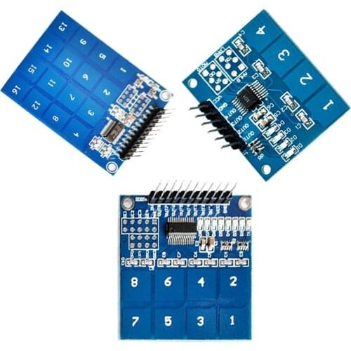 TTP224 / TTP226 / TTP229 Switch Touch Sensor Digital 4 / 8 / 16 channel Touch Capacitive Module